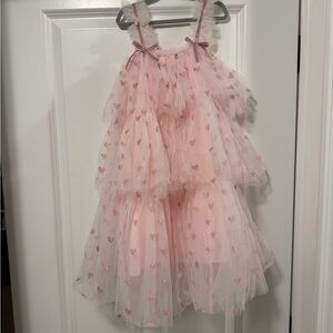 Lola + The Boys Pink Tulle Dress